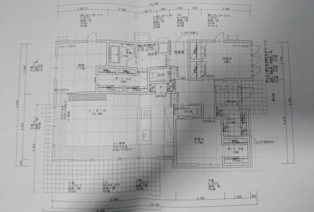 住友林業の35坪平屋の間取り